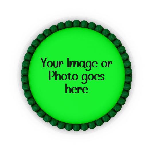 Custom Image - Edible Icing Image 20cm (Diameter)