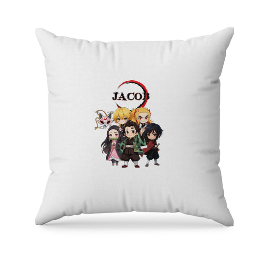 Sublimation pillowcase with Demon Slayer theme