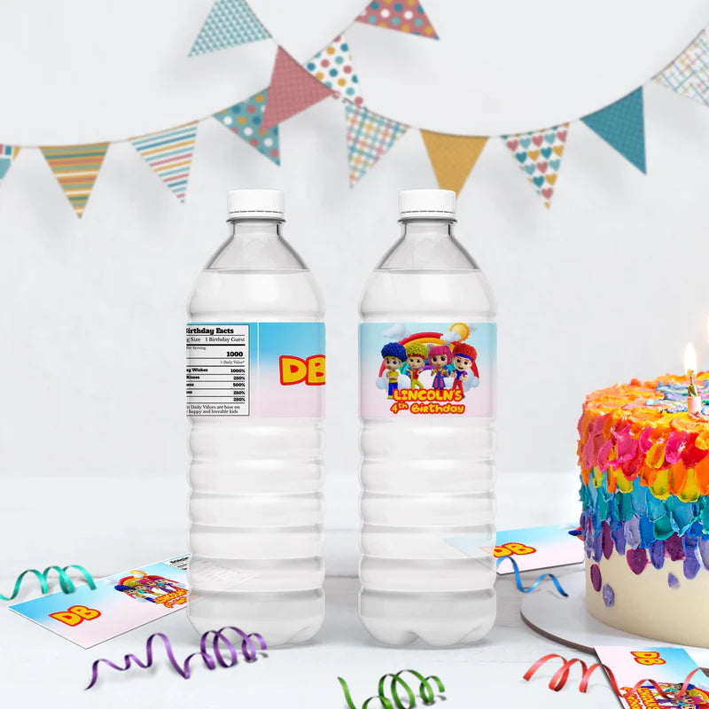 D Billions Birthday Decorations, Youtube Series Party Supplies, Toddler Birthday Themed, Dbillions Digital Template, Editable D Billions Image SVG PNG