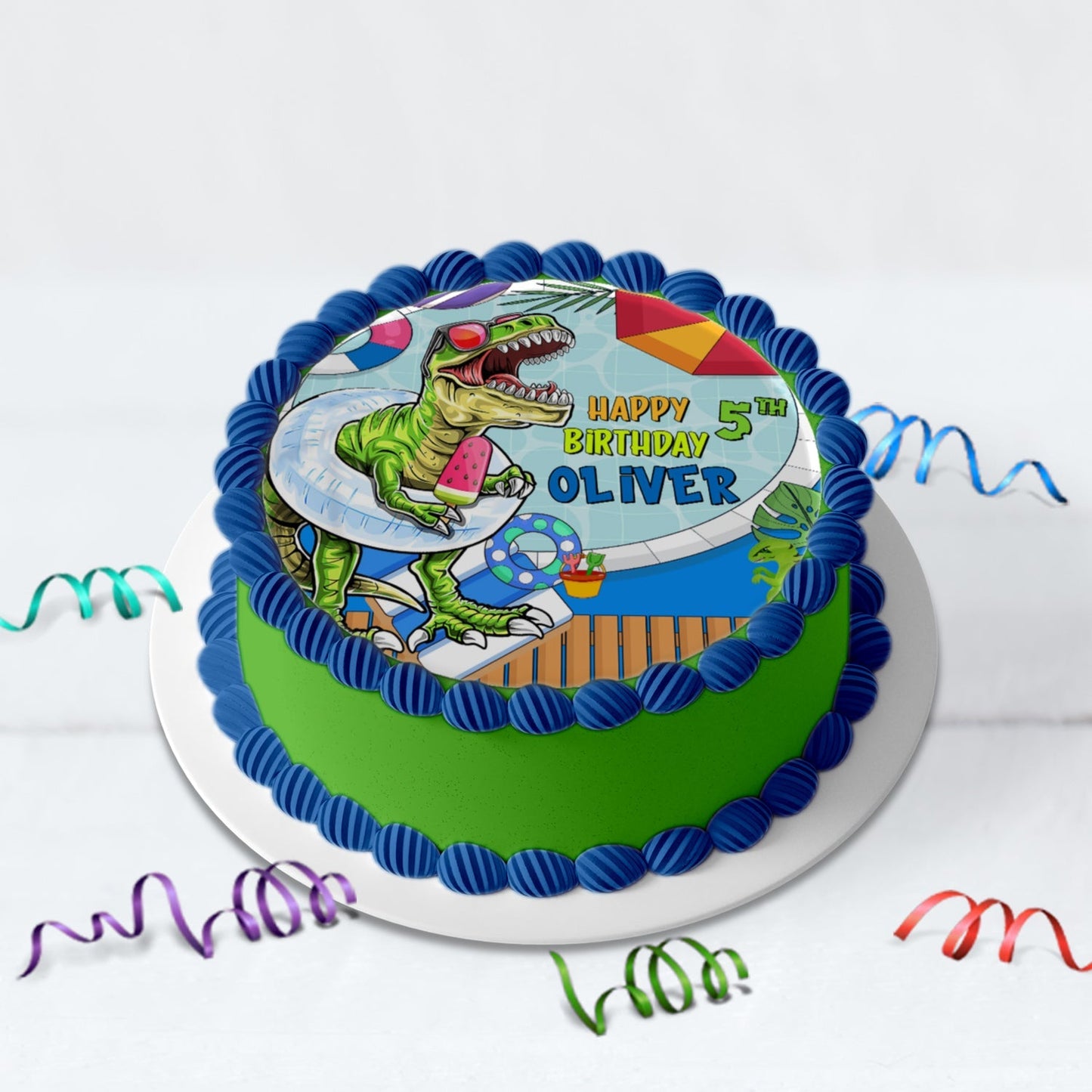 Dinosaur Birthday Decorations, Trex Party Supplies, Jurassic Park, Dino Pool Party, Dinosaur SVG