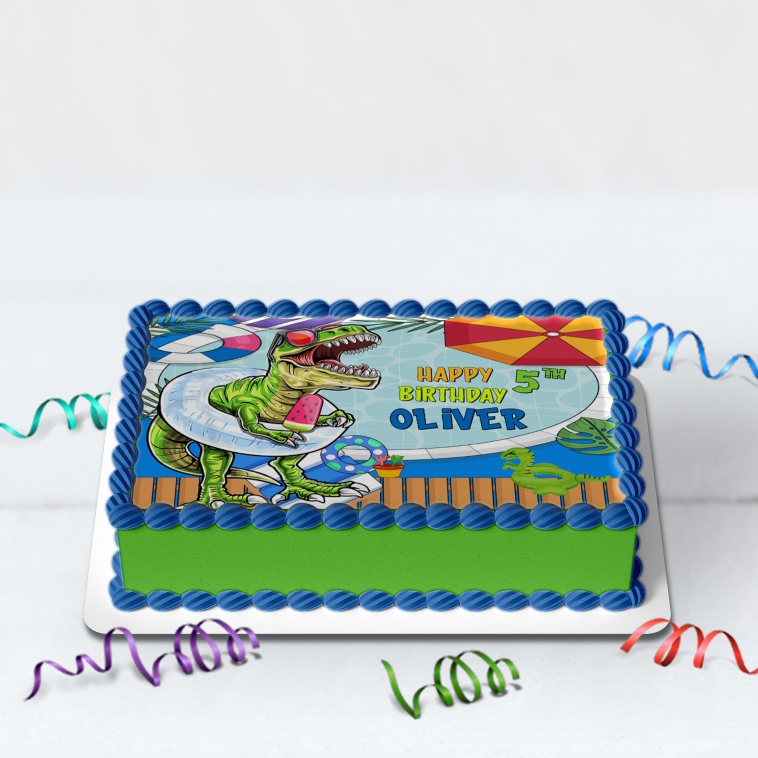 Dinosaur Birthday Decorations, Trex Party Supplies, Jurassic Park, Dino Pool Party, Dinosaur SVG