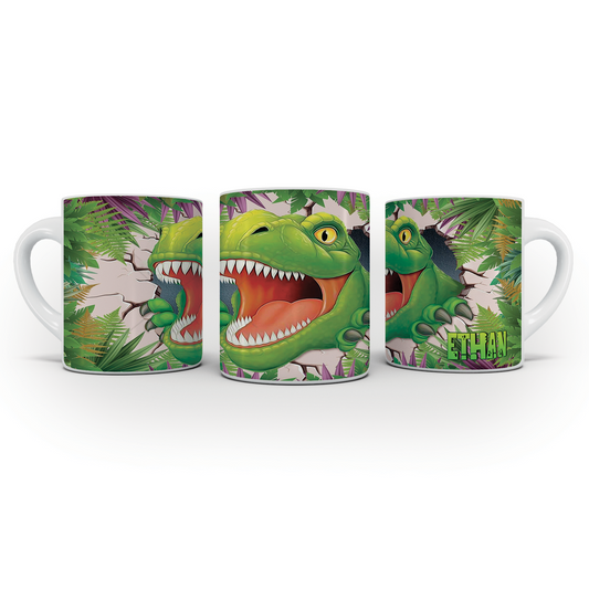 Personalized dinosaur Theme Mug - Custom dinosaur Theme Mug