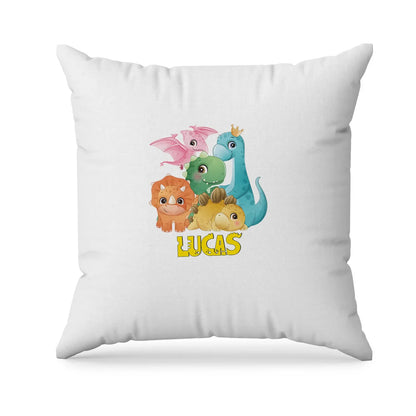 Personalized Dinosaurs for Kids pillowcase for sublimation printing