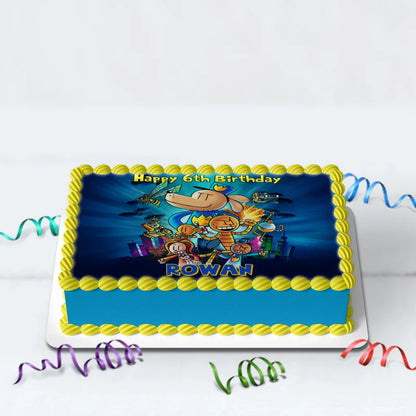 Dog Man Birthday Decorations, Funny cartoon Party Supplies, Superhero Dog Themed, Dogman Digital Template, Editable Dog Man Image SVG PNG