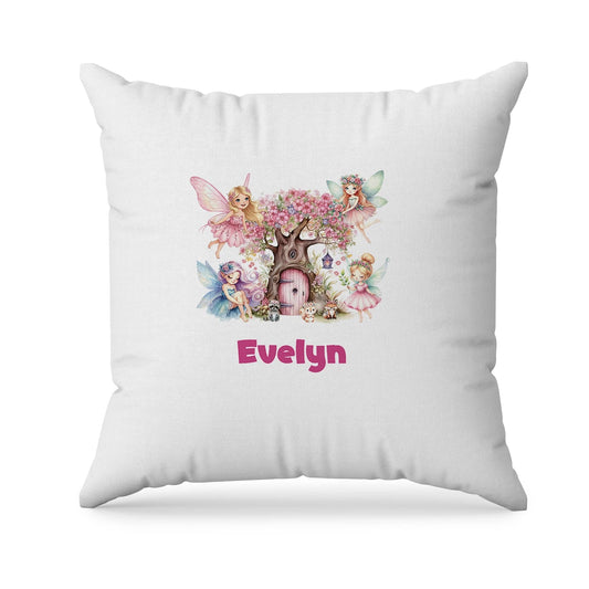 Magical Fairy Sublimation Pillowcase featuring a custom fairy-themed design