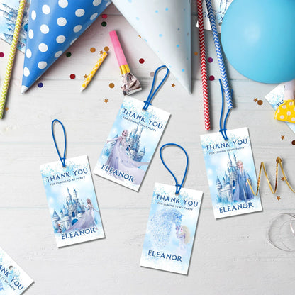 Frozen Birthday Decorations, Anna, Elsa, Olaf Party Supplies, Frozen Themed, Frozen Disney Digital Template, Editable Frozen Image SVG PNG