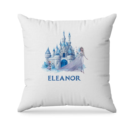 Frozen Sublimation Pillowcase with a personalized Frozen design for a cozy and fun gift