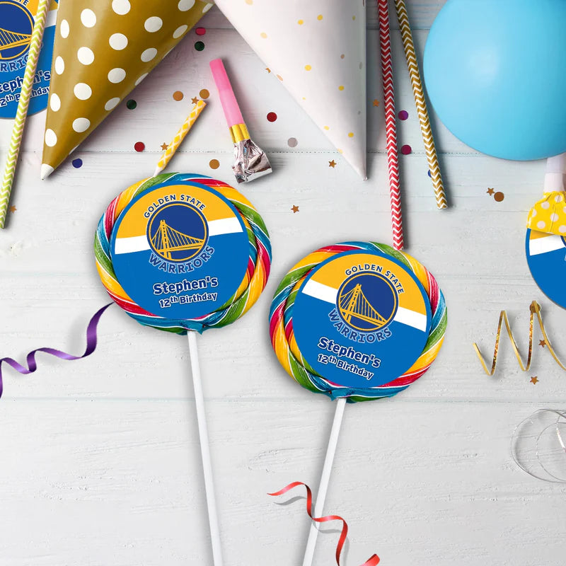 Golden State Warriors Birthday Decorations, NBA Team Party Supplies, Basketball Themed, GSW Stephen Curry Digital Template, Editable Golden State Warriors Image SVG PNG