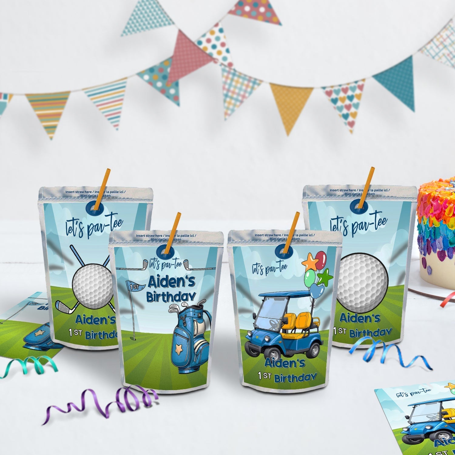 Golf Birthday Decorations, Mini Golf Party Supplies, Hole in One Birthday, Golf, Golf SVG