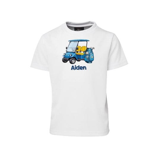 Mini Golf Sublimation T-Shirt: Personalized T-shirts with sublimated mini golf graphics