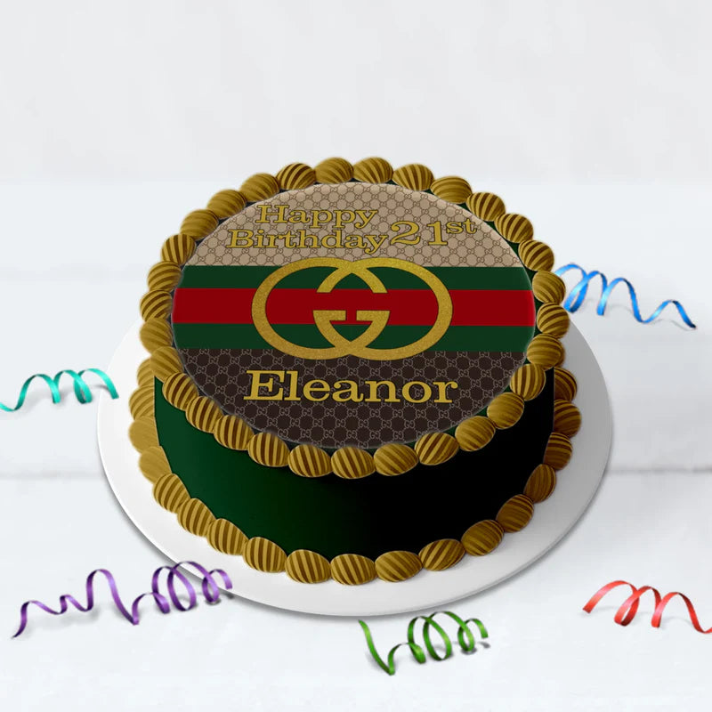 Gucci Inspired Birthday Decorations, Gucci Inspired Party Supplies, Gucci Inspired Themed, Gucci Style Inspired Digital Template, Editable Gucci Inspired Image SVG PNG