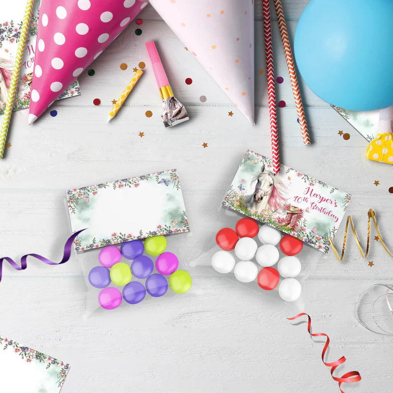 Horse Birthday Decorations, Cow girls Party Supplies, Horseshoe Themed, Horse Digital Template, Editable Horse Equestrian Image SVG PNG