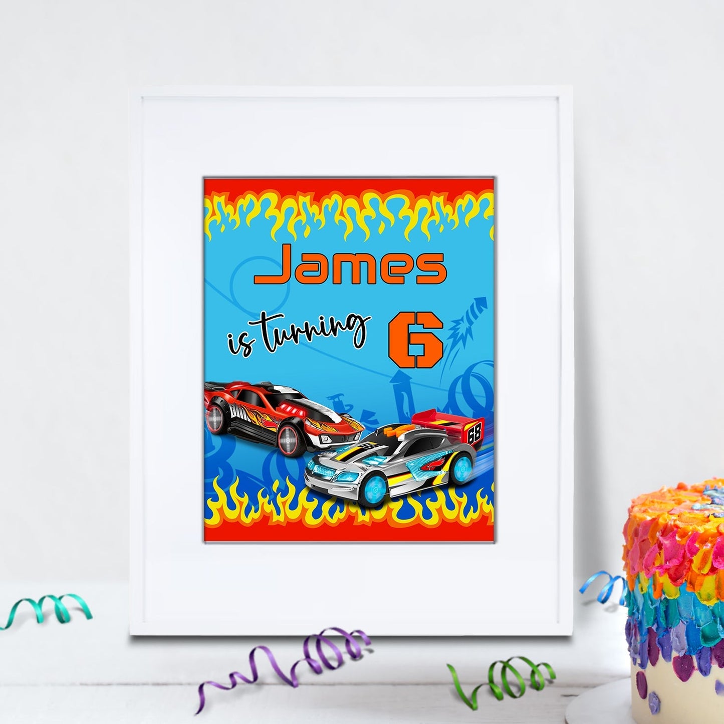 Hot Wheels Birthday Decorations, Race Car Party Supplies, Hot Wheel, Hotwheels, Hot Wheels SVG