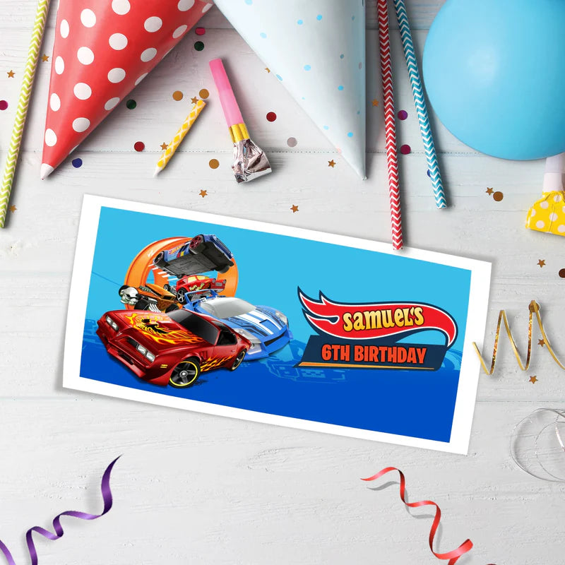 Hot Wheels Birthday Decorations, Hot Wheels Party Supplies, Cars & Tracks Set Themed, Hot Wheels Digital Template, Editable Hot Wheels Cars Image SVG PNG