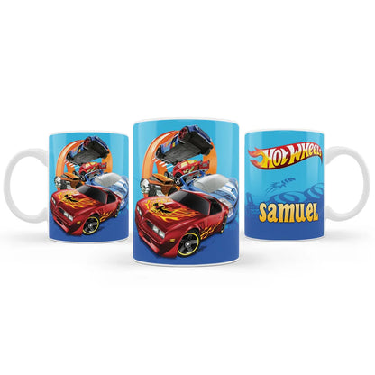 Hot Wheels Cars Sublimation Mug