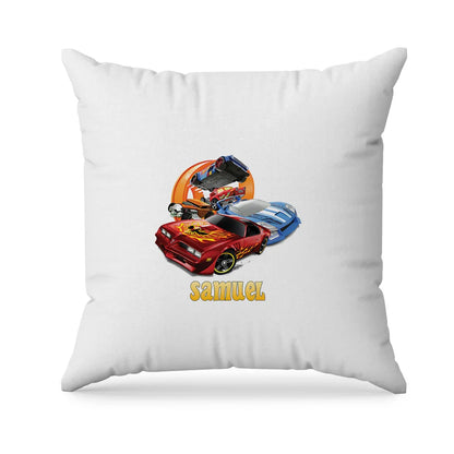 Hot Wheels Cars Sublimation Pillowcase