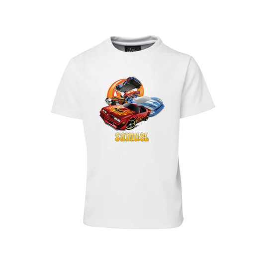 Hot Wheels Cars Sublimation T-Shirt