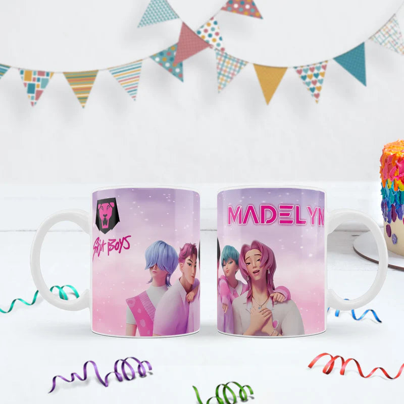 Saja Boys Birthday Decorations, Kpop Demon Hunters Party Supplies, Huntrix Themed, Huntrix Saja Boys Digital Template, Editable Huntrix vs Saja Boys Image SVG PNG