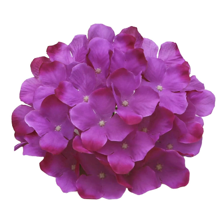 Large Purple Hydrangea Artificial Flower Cake Topper | Flower Head Cake Decoration