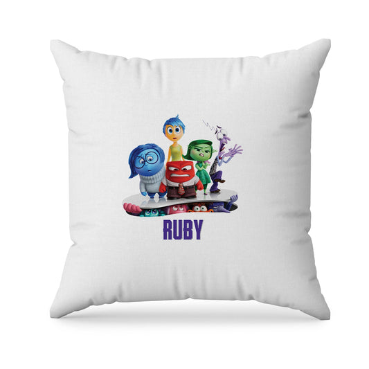Personalized sublimation pillowcase with Inside Out movie characters
