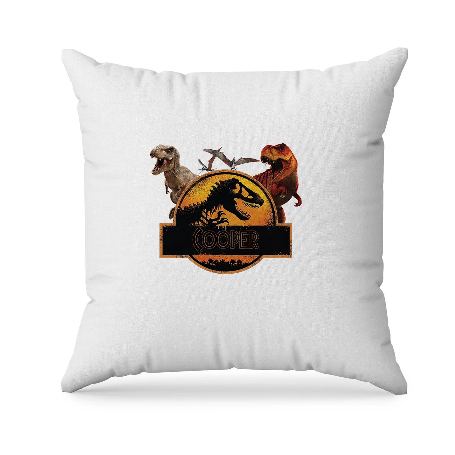 Custom sublimation pillowcases featuring Jurassic World characters