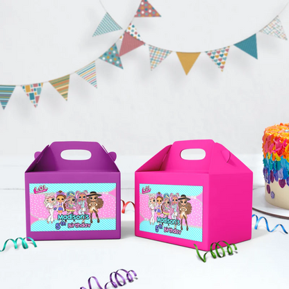 LOL Dolls Birthday Decorations, LOL Surprise Dolls Party Supplies, LOL Toys Themed, LOL Dolls Digital Template, Editable LOL Dolls Image SVG PNG