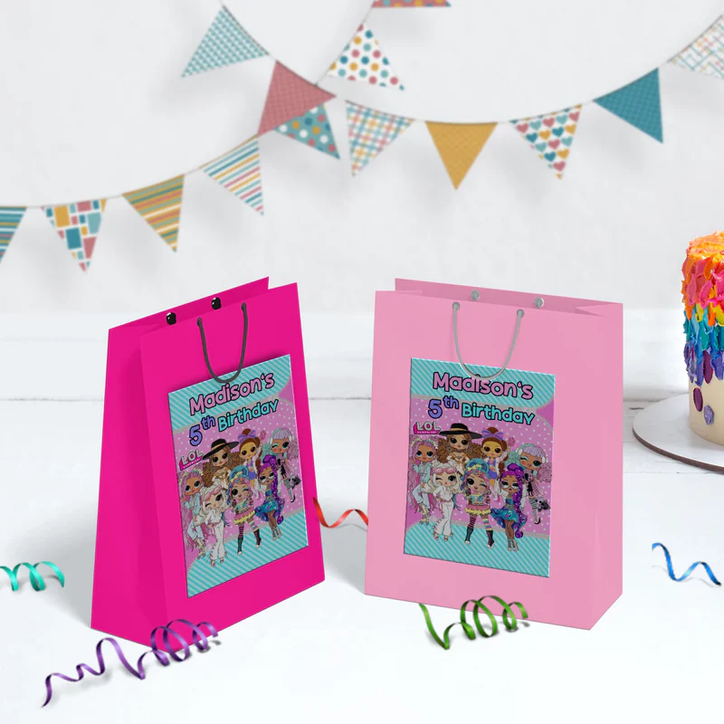 LOL Dolls Birthday Decorations, LOL Surprise Dolls Party Supplies, LOL Toys Themed, LOL Dolls Digital Template, Editable LOL Dolls Image SVG PNG