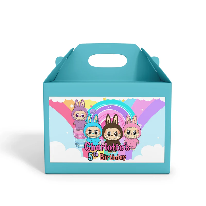 Labub Box Print Labubu Treat Box Labels Custom – Terryberri
