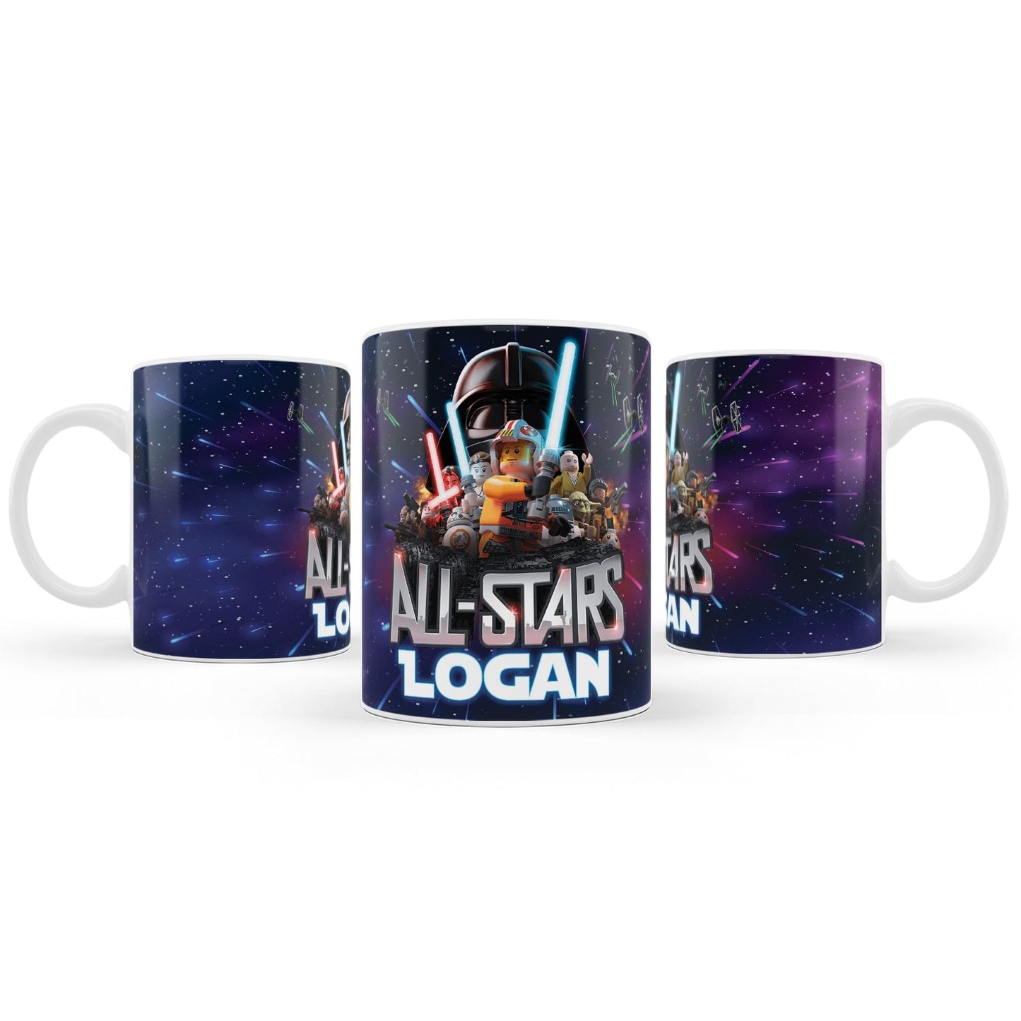 Sublimation mug with Lego Star Wars design for gifts