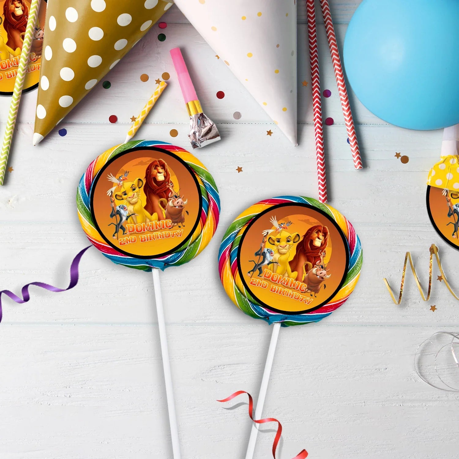 Lion King Birthday Decorations, Simba, Nala, Musafa Party Supplies, Simba Themed, Disney The Lion King Digital Template, Editable The Lion King Image SVG PNG