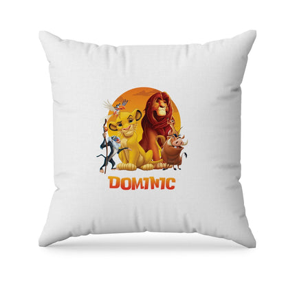 The Lion King Sublimation Pillowcase with Simba and Nala designs for themed home decor.