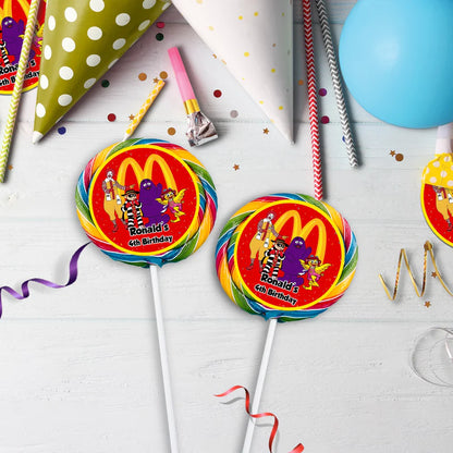 McDonalds Birthday Decorations, Big Mac Party Supplies, McDonalds Themed, McDonalds Digital Template, Editable McDonalds Image SVG PNG