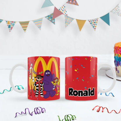 McDonalds Birthday Decorations, Big Mac Party Supplies, McDonalds Themed, McDonalds Digital Template, Editable McDonalds Image SVG PNG