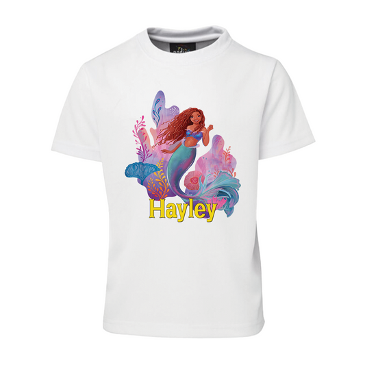 Mermaid themed sublimation T-Shirt