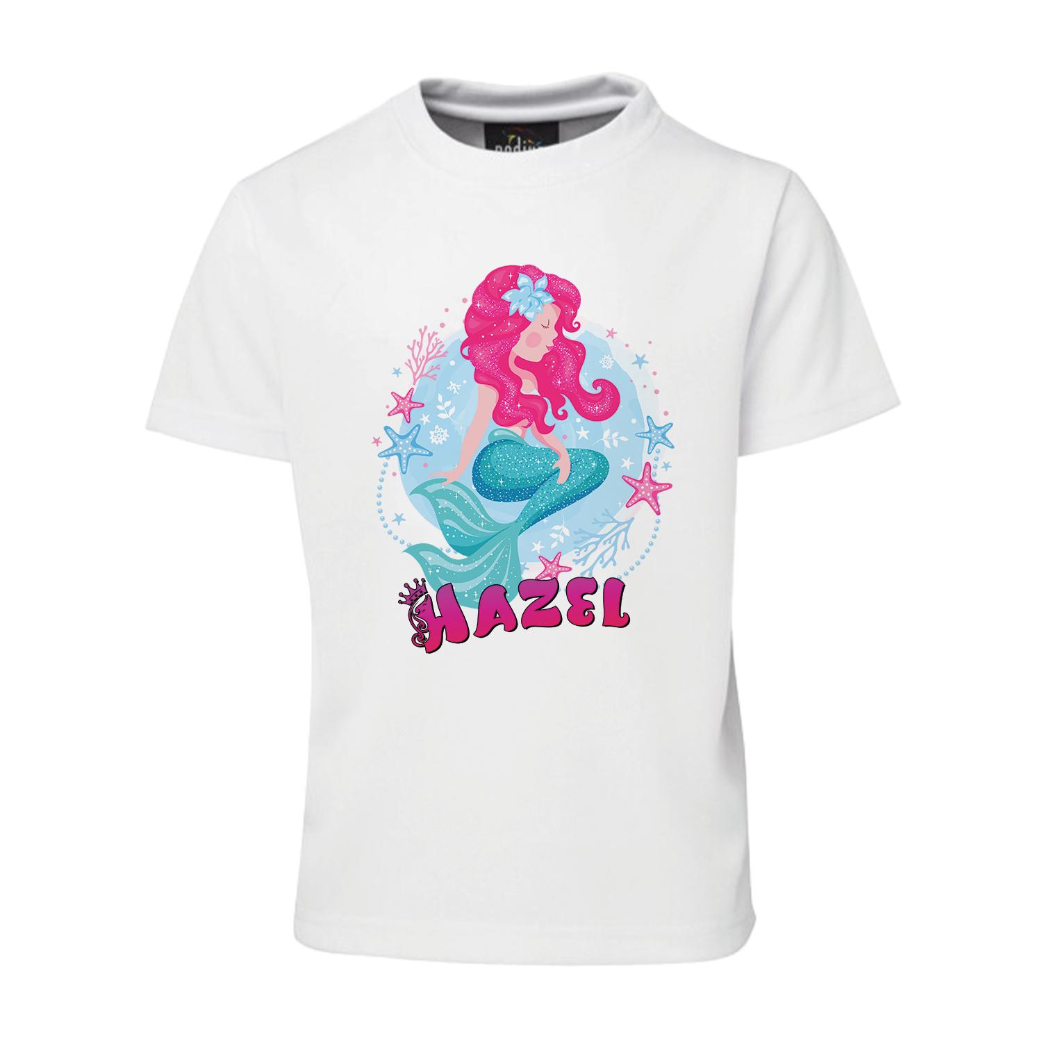 Mermaid themed sublimation T-Shirt