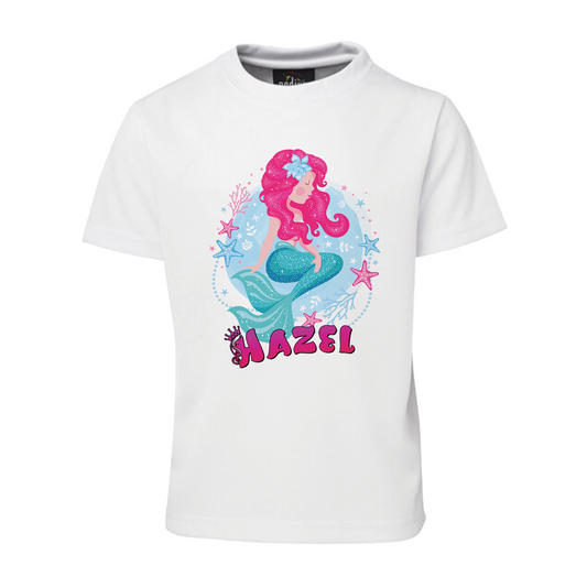 Mermaid themed sublimation T-Shirt