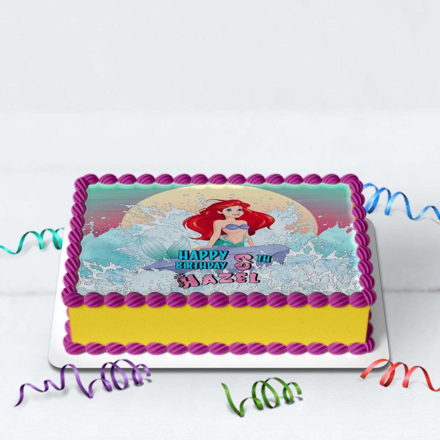 The Little Mermaid Birthday Decorations, Ariel Party Supplies, Disney Ariel, Prince Eric & Ariel, Mermaid SVG