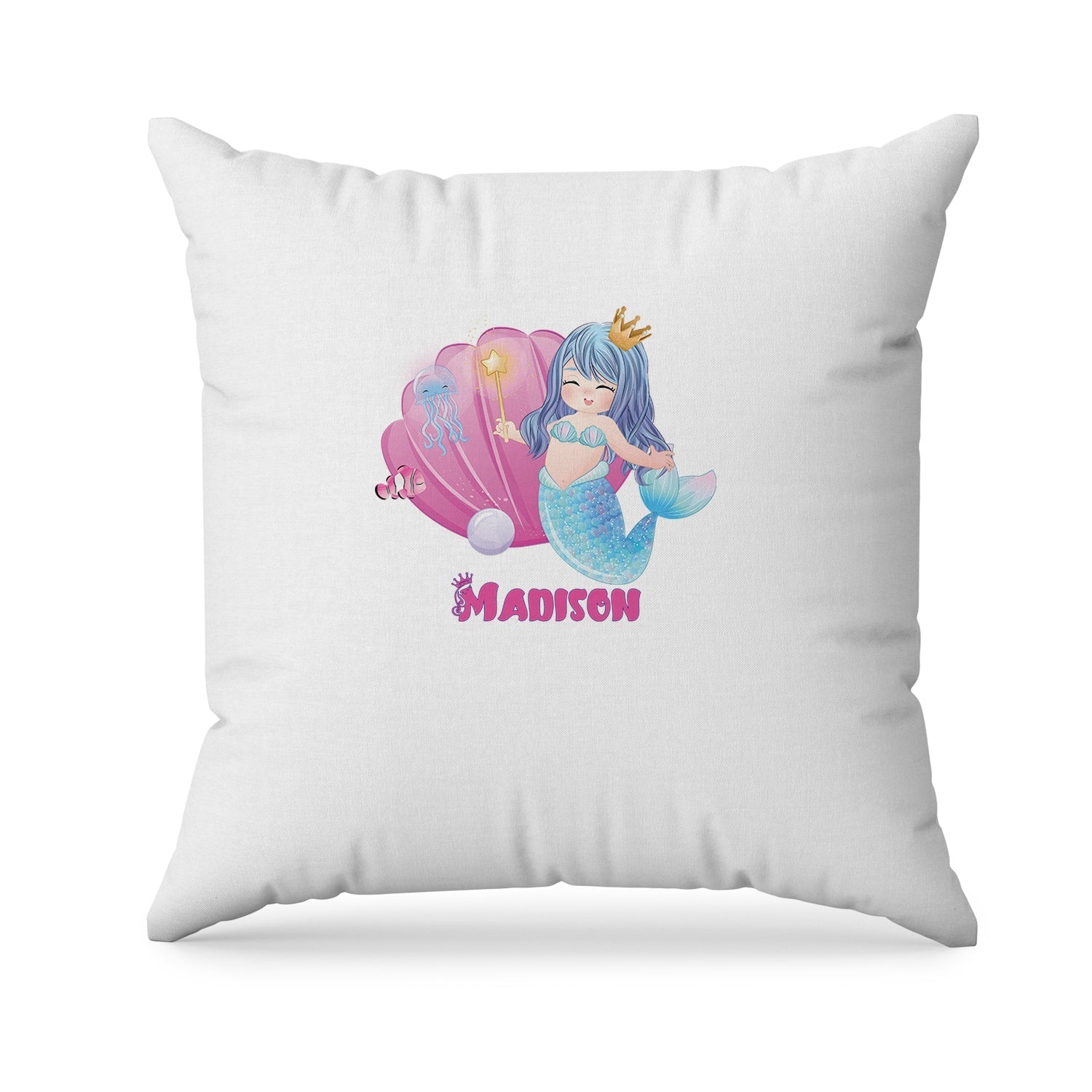 Sublimation pillowcase featuring mermaid theme