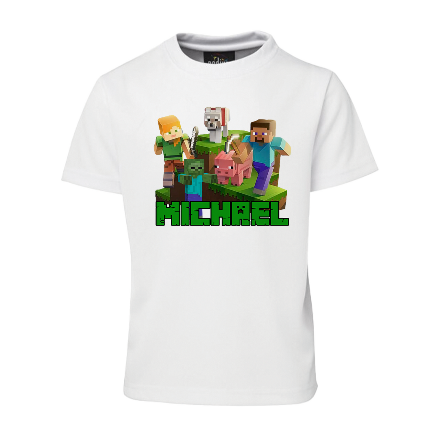 Minecraft t shirt nz best sale