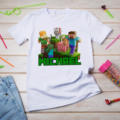 Camisetas minecraft shop