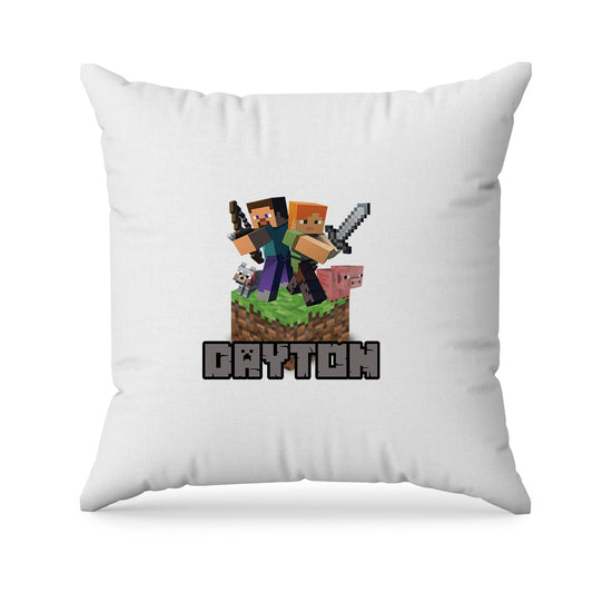 Minecraft Sublimation Pillowcase dreaming sweetly with Minecraft