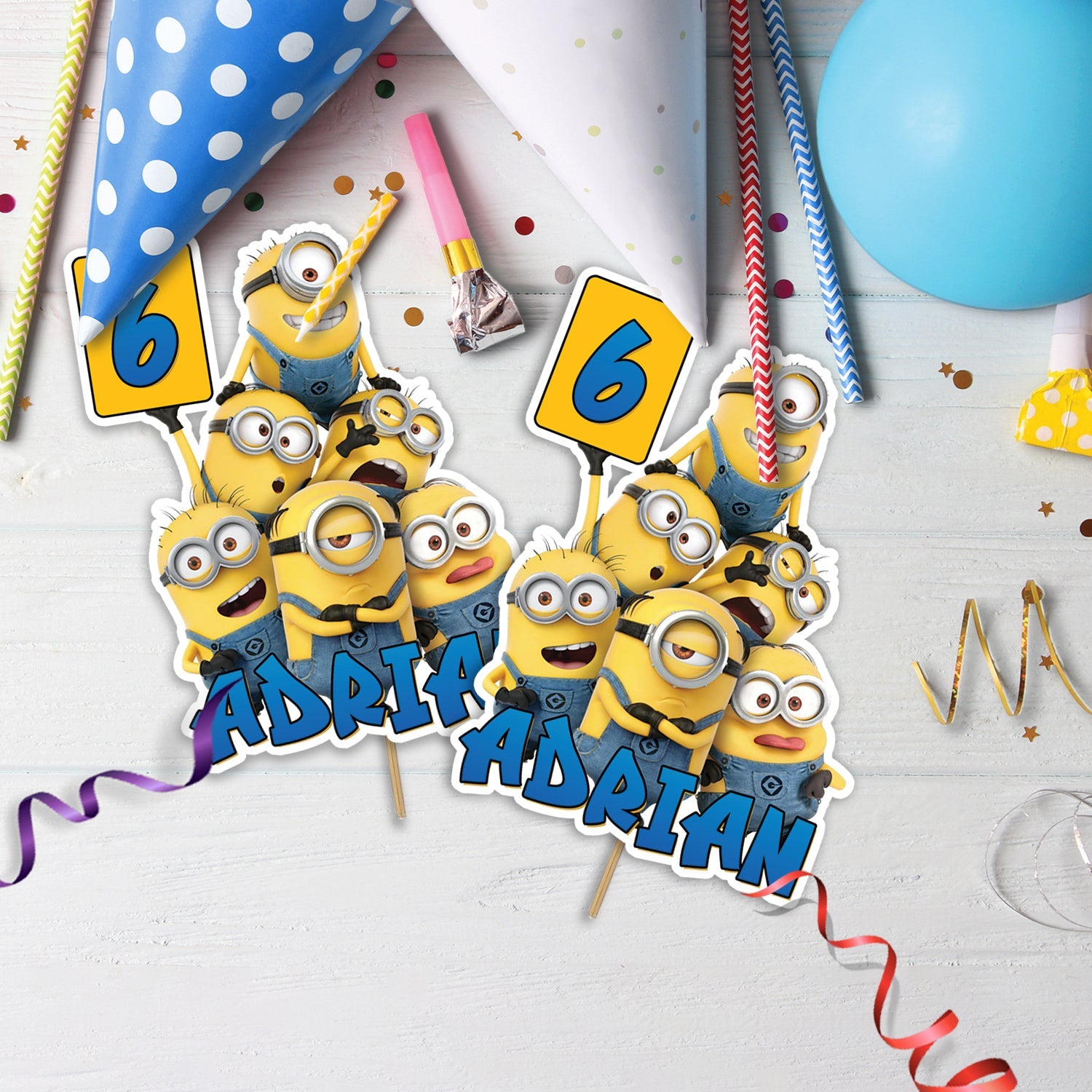 Minion Birthday Decorations, Despicable Me Party Supplies, Minion, Minion, Minion SVG