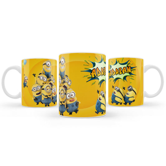 Sublimation mug with Minion theme