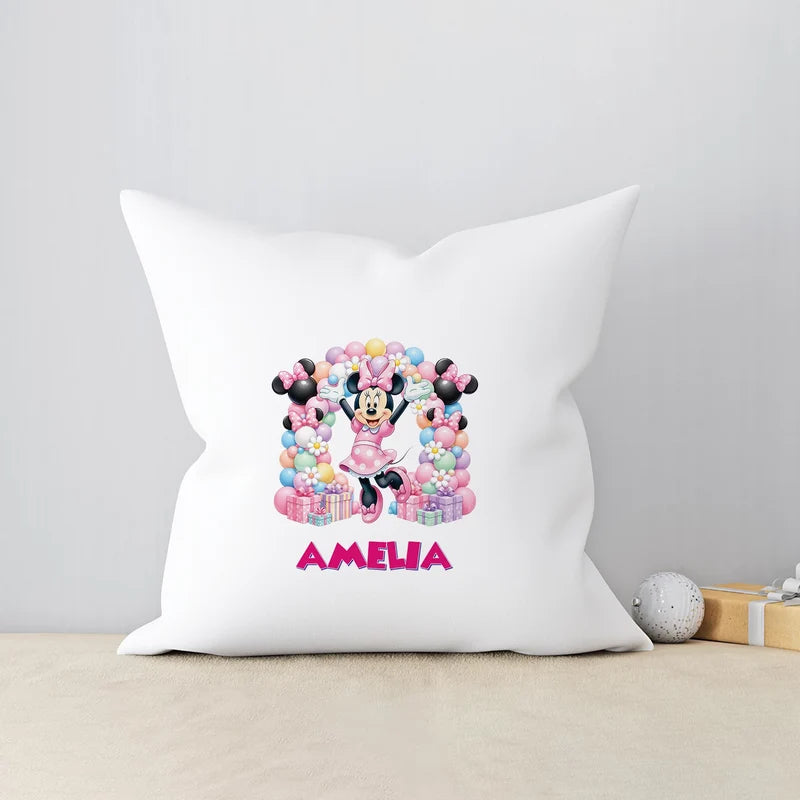 Minnie Mouse Birthday Decorations, Disney Party Supplies, Minnie & Mickey Themed, Minnie Digital Template, Editable Minnie Mouse Image SVG PNG