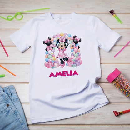 Minnie Mouse Birthday Decorations, Disney Party Supplies, Minnie & Mickey Themed, Minnie Digital Template, Editable Minnie Mouse Image SVG PNG