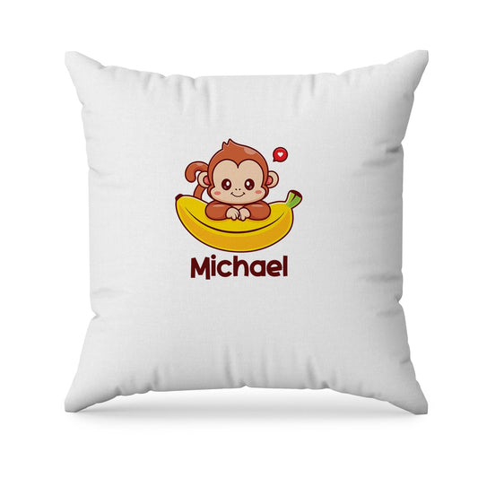 Personalized Monkey Pillowcase for Sublimation Printing