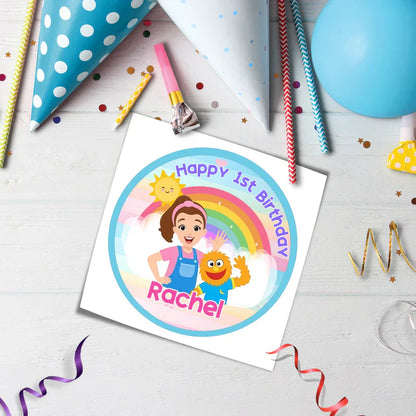 Ms Rachel Toddler Learning Icing Sheet Cake Images Printable