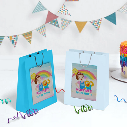 Ms Rachel Birthday Decorations, Toddler Learning Party Supplies, Baby Learning Themed, Learn to Talk Digital Template, Editable Ms Rachel Toddler Learning Image SVG PNG