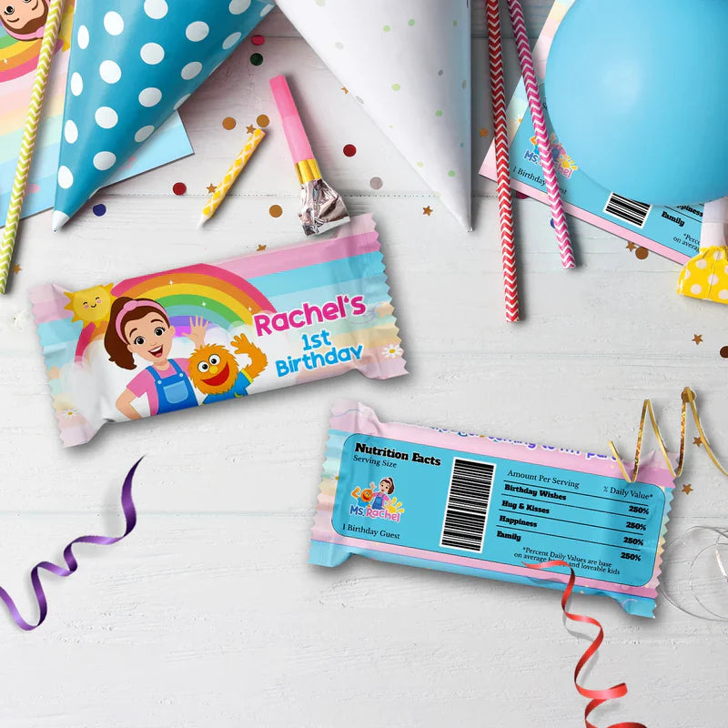 Ms Rachel Birthday Decorations, Toddler Learning Party Supplies, Baby Learning Themed, Learn to Talk Digital Template, Editable Ms Rachel Toddler Learning Image SVG PNG