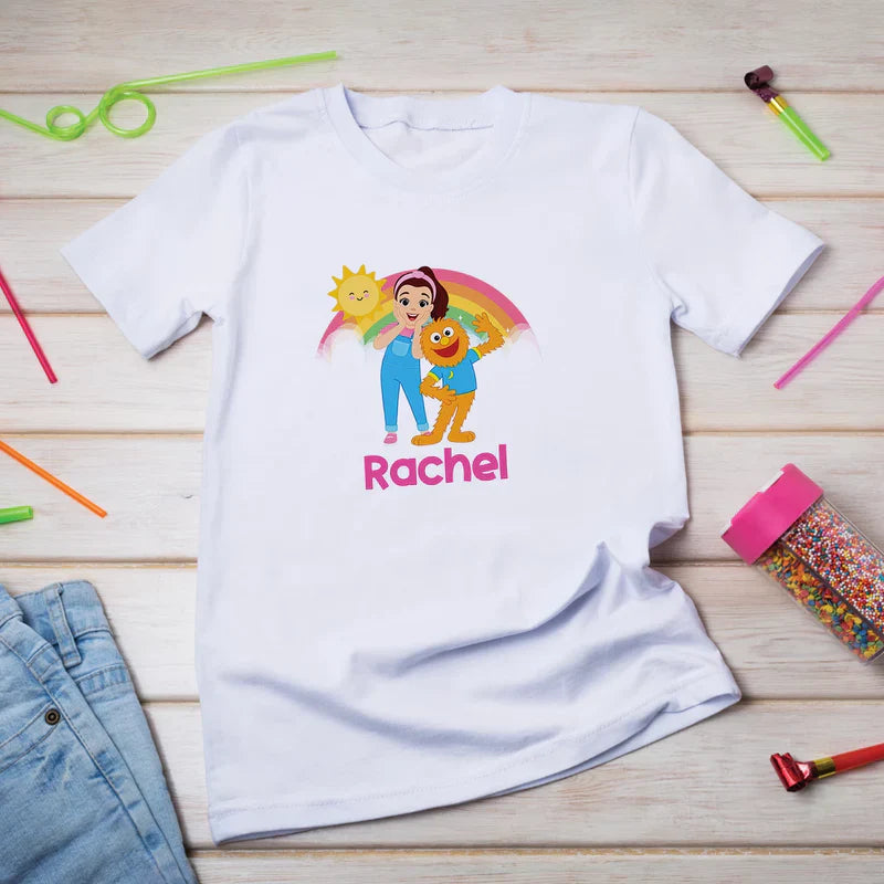 Ms Rachel Birthday Decorations, Toddler Learning Party Supplies, Baby Learning Themed, Learn to Talk Digital Template, Editable Ms Rachel Toddler Learning Image SVG PNG